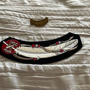 2005 Harley Davidson patch and pin